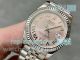 Swiss Copy Rolex Datejust 31mm Pink Roman Dial Watch with VI Diamond (3)_th.jpg